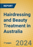 Hairdressing and Beauty Treatment in Australia- Product Image