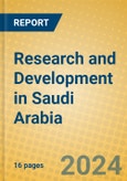 Research and Development in Saudi Arabia- Product Image