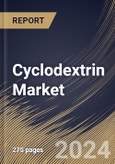 Cyclodextrin Market Size, Share & Trends Analysis Report By Type (Beta-Cyclodextrin, Alpha-Cyclodextrin, and Gamma-Cyclodextrin), By End-use, By Regional Outlook and Forecast, 2024 - 2031- Product Image