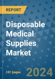 Disposable Medical Supplies Market - Global Industry Analysis, Size, Share, Growth, Trends, and Forecast 2031 - By Product, Technology, Grade, Application, End-user, Region: (North America, Europe, Asia Pacific, Latin America and Middle East and Africa)- Product Image