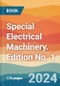 Special Electrical Machinery. Edition No. 1 - Product Image