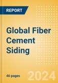 Global Fiber Cement Siding- Product Image
