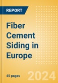 Fiber Cement Siding in Europe- Product Image