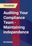 Auditing Your Compliance Team - Maintaining independence- Product Image