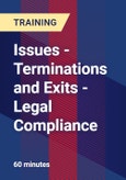 Issues - Terminations and Exits - Legal Compliance- Product Image