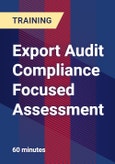 Export Audit Compliance Focused Assessment- Product Image