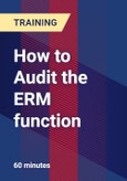 How to Audit the ERM function- Product Image