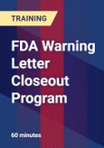 FDA Warning Letter Closeout Program- Product Image