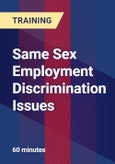 Same Sex Employment Discrimination Issues- Product Image