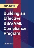 Building an Effective BSA/AML Compliance Program- Product Image