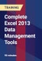 Complete Excel 2013 Data Management Tools - Product Thumbnail Image