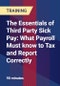The Essentials of Third Party Sick Pay: What Payroll Must know to Tax and Report Correctly - Product Thumbnail Image