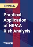 Practical Application of HIPAA Risk Analysis- Product Image