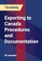 Exporting to Canada Procedures and Documentation - Product Thumbnail Image