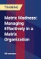 Matrix Madness: Managing Effectively in a Matrix Organization - Product Thumbnail Image
