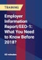 Employer Information Report/EEO-1: What You Need to Know Before 2018? - Product Thumbnail Image