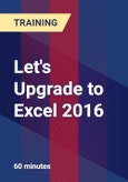 Let's Upgrade to Excel 2016- Product Image