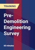 Pre-Demolition Engineering Survey- Product Image