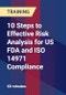 10 Steps to Effective Risk Analysis for US FDA and ISO 14971 Compliance - Product Thumbnail Image