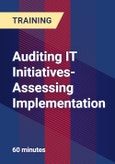 Auditing IT Initiatives- Assessing Implementation- Product Image