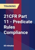 21CFR Part 11 - Predicate Rules Compliance- Product Image