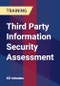 Third Party Information Security Assessment - Product Thumbnail Image