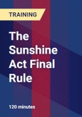 The Sunshine Act Final Rule- Product Image