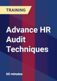 Advance HR Audit Techniques- Product Image