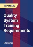 Quality System Training Requirements- Product Image