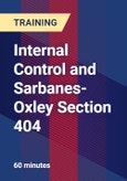 Internal Control and Sarbanes-Oxley Section 404- Product Image