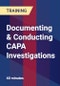 Documenting & Conducting CAPA Investigations - Product Thumbnail Image