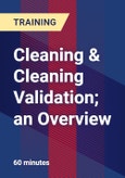 Cleaning & Cleaning Validation; an Overview- Product Image