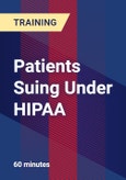 Patients Suing Under HIPAA- Product Image