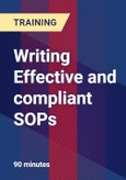 Writing Effective and compliant SOPs- Product Image