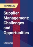 Supplier Management: Challenges and Opportunities- Product Image