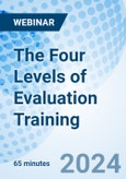 The Four Levels of Evaluation Training - Webinar (Recorded)- Product Image