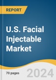 U.S. Facial Injectable Market Size, Share & Trends Analysis Report by Product (Botulinum Toxin Type A, HA), Application (Facial Line Correction, Lip Augmentation), End-use, Region, and Segment Forecasts, 2024-2030- Product Image