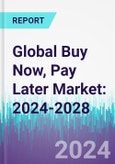 Global Buy Now, Pay Later Market: 2024-2028- Product Image