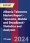 Albania Telecoms Market Report - Telecoms, Mobile and Broadband - Statistics and Analyses - Product Thumbnail Image