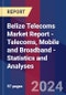 Belize Telecoms Market Report - Telecoms, Mobile and Broadband - Statistics and Analyses - Product Thumbnail Image