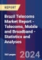 Brazil Telecoms Market Report - Telecoms, Mobile and Broadband - Statistics and Analyses - Product Thumbnail Image