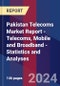 Pakistan Telecoms Market Report - Telecoms, Mobile and Broadband - Statistics and Analyses - Product Thumbnail Image