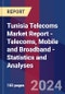 Tunisia Telecoms Market Report - Telecoms, Mobile and Broadband - Statistics and Analyses - Product Thumbnail Image