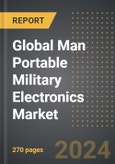 Global Man Portable Military Electronics Market (2024 Edition): Analysis By Product Type (Portable Radio, Thermal Imaging Systems, Mini Unmanned Aerial Vehicles, Other Devices), By Application, By End-User, By Region, By Country: Market Insights and Forecast (2020-2030)- Product Image