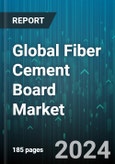 Global Fiber Cement Board Market by Type (Corrugated Sheets, Flat Sheets), Thickness (11 mm to 20 mm, 4 mm to 10 mm, Above 20 mm), End-Use, Application - Forecast 2024-2030- Product Image