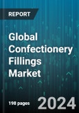 Global Confectionery Fillings Market by Type (Caramel Fillings, Chocolate-Based Fillings, Fruit-Based Fillings), Distribution Channel (Offline, Online), Application - Forecast 2024-2030- Product Image