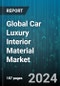 Global Car Luxury Interior Material Market by Material (Composites, Fabrics, Leather), Price Range (High-End, Mid-Range), Application - Forecast 2024-2030 - Product Thumbnail Image
