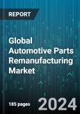 Global Automotive Parts Remanufacturing Market by Type (Bodies & Chassis, Driveline & Powertrain, Interiors & Exteriors), Vehicle Type (Heavy Commercial Vehicles, Light Commercial Vehicles, Passenger Cars) - Forecast 2024-2030- Product Image