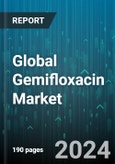 Global Gemifloxacin Market by Form (Solution, Tablet), Indication (Respiratory Infection, Urinary Tract Infection), Sales Channel - Forecast 2024-2030- Product Image