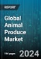 Global Animal Produce Market by Type (Egg, Honey, Live Animals), Purpose of Use (Direct Consumption, Processing Use), Production Method, Application - Forecast 2024-2030 - Product Thumbnail Image